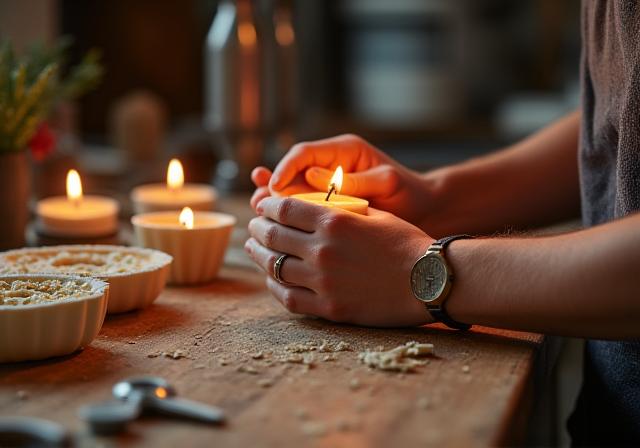 Atelier LumièreForge - Artisans créant des bougies sur mesure à Lyon