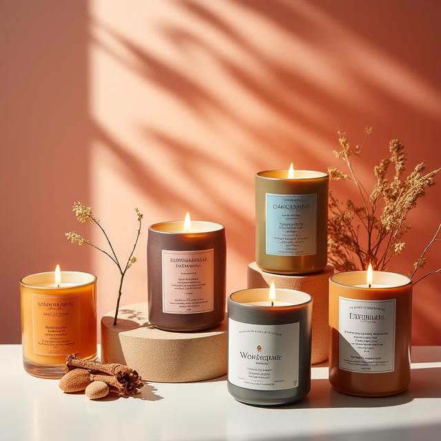 Collection édition limitée de bougies avec senteurs saisonnières exclusives