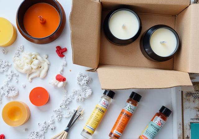 Kit DIY complet pour fabrication de bougies à domicile